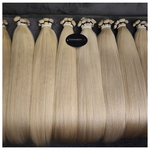 Extensions de cheveux Genius Weft de haute qualité, 100% cheveux humains, trame fine, port confortable, utilisation en salon - Product Image 1