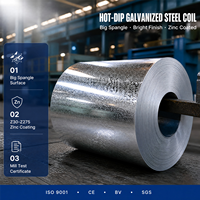 Bobine d'acier galvanisé à chaud ASTM 0,21 mm ~ 0,50 mm DX51D SGCC Z30-Z275, bobine métallique GI revêtue de zinc, vente en gros directe usine