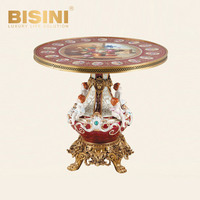 Vase de table moderne en cuivre avec incrustation dorée pour décoration d'intérieur de luxe, cadeau d'anniversaire - Design exquis