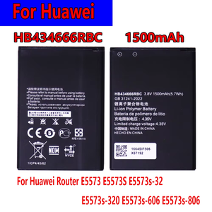 Batería HB434666RBC de 1500mAh para <span class=keywords><strong>Router</strong></span> Huawei E5573 E5573S E5573s-32 E5573S-320 E5573s-606 -806 - Product Image 5