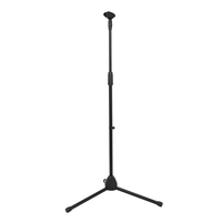 Vente Boom Arm Live Stage Broadcasting Studio Enregistrement Réglable Plancher Trépied Mic Clip Stands Trépied Noir Microphone Stand
