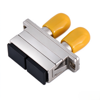 Adaptateur de fibre hybride monomode/multimode SC-ST, convertisseur ST femelle vers SC mâle ou SC femelle vers ST mâle, coupleur simple ou duplex SC-ST