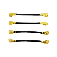 Câble coaxial noir Mhf Mhf4 Mhf4l 1.13 0.81 Connecteur Ufl Rg178 Câble de raccordement double extrémité Rg178 Ufl Ipx 50 DC-6GHz