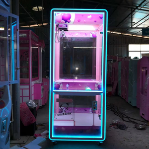 Phim hoạt hình phim hoạt hình phong cách <span class=keywords><strong>Mini</strong></span> <span class=keywords><strong>Claw</strong></span> máy <span class=keywords><strong>mini</strong></span> <span class=keywords><strong>Claw</strong></span> Crane Máy Trò chơi đồng tiền hoạt động đồ chơi Arcade búp bê Catcher trò chơi kim loại 200W - Product Image 1