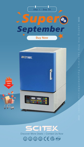 Horno de mufla SCITEK Horno de mufla tipo caja de fibra cerámica de alúmina para laboratorio - Product Image 2