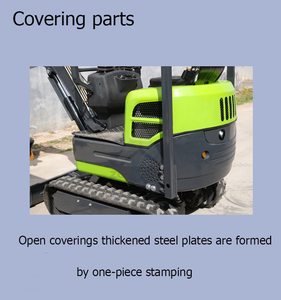 Chaînes de voie d'excavatrice de l'excavatrice 1.2Ton liste de prix de seau d'excavatrice - Product Image 6