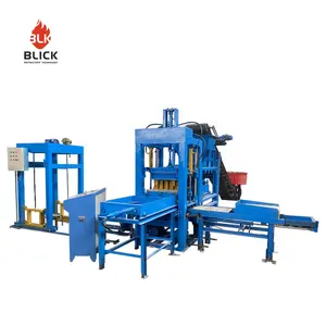 Machine de fabrication de briques, hydraulique, entièrement automatique, pour bloc intérieur, BLK3-15