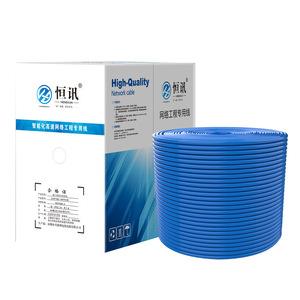 สายเคเบิลเครือข่ายทองแดงบริสุทธิ์แบบไม่มีฉนวน Cat6 ยาว 300 เมตร สำหรับการส่งข้อมูลคอมพิวเตอร์ - Product Image 4
