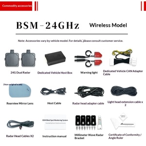 Sensor de estacionamiento con radar de ondas milimétricas BSM para cambio de carril y espejo retrovisor, 12V, compatible con Huizhou - Product Image 3