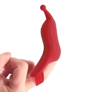 Vibratore a Dito in Silicone con 10 Modalità di Vibrazione, Impermeabile, Stimolazione del Punto G e Clitoride, Giocattolo Sessuale per Adulti, Rosa - Product Image 2