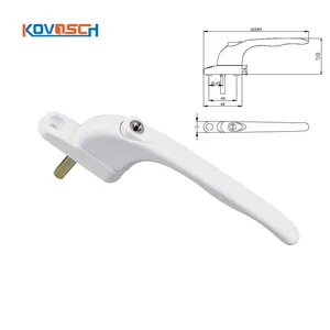 Wholesale Durable Door And Window Hardware Accessories UPVC Universal PVC Window Handle with Lock