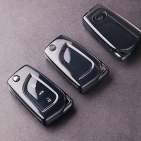 Nouvelle coque de clé de voiture en TPU de haute qualité compatible avec Toyota Corolla RAV4