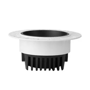 Lampada da incasso a soffitto Bridgelux Chip COB isolato 5W 12W 15W 20W 40w faretto da incasso antiriflesso faretto a LED regolabile