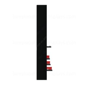 Premium Cigarette <b>Display</b> <b>Stand</b> with LED Light & Pusher System Metal and <b>Acrylic</b> Floor Rack for Tobacco Shop - Product Image 4