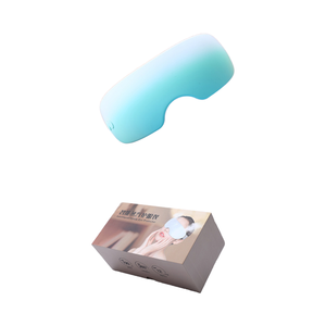 Shomfrs เครื่องนวดตาไฟฟ้าแบบพกพาพร้อมระบบทำความร้อนและความอบอุ่นดูแลสายตาบรรเทาปวดตาแบบไร้สายชาร์จไฟได้ - Product Image 1