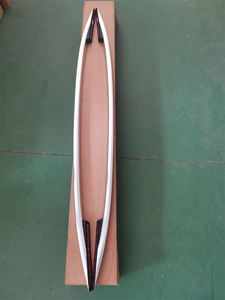 Racks de <span class=keywords><strong>toit</strong></span> en alliage d'aluminium pour Volkswagen <span class=keywords><strong>Golf</strong></span> <span class=keywords><strong>7</strong></span> Rail supérieur couleur argent Type de collage pour la décoration - Product Image 3