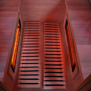Venta caliente sauna barril de madera al aire libre de cedro rojo 4-6 persona infrarrojos vapor sauna barril habitación para venta - Product Image 4