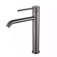 Robinet de lavabo en acier inoxydable 304 à montage sur plan ZY-B509L, design tendance, mitigeur eau chaude et froide, robinet de salle de bain en céramique