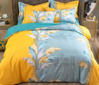 En gros 100% Polyester Linge de Lit Air perméable Personnaliser ensemble de literie Microfibre Offre Spéciale ponçage drap de Lit ensemble