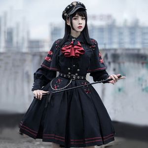 Vestidos Lolita de Fiesta Negros para Adolescentes y Mujeres, Estilo Gótico Vintage de Lujo, Disfraces de Cosplay para Chicas - Product Image 5