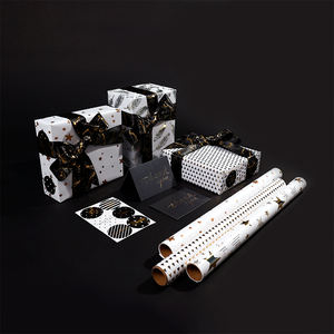 New Design Holiday Gift <b>Wrapping</b> Foil <b>Paper</b> 43*300 cm <b>Roll</b> Birthday Wrap <b>Paper</b> Packaging - Product Image 6