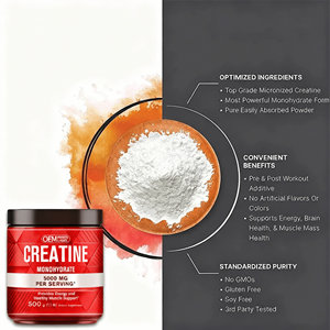 ผงครีเอทีนโมโนไฮเดรตคุณภาพสูง 500 กรัม ผงครีเอทีนบริสุทธิ์ไม่มีรส - Product Image 2