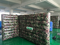 Jeu de plein air gonflable, Camouflage, pour jeu d'équipe, Paintball, bon marché,