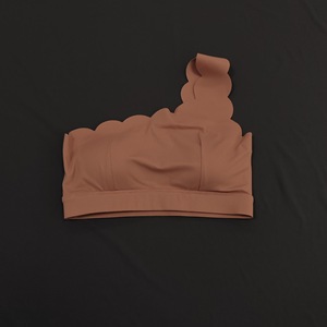 เสื้อครอปสำหรับผู้หญิงเอวยืดสี่ทางที่ยืดหยุ่นได้เสื้อชั้นในทรงหอยพัดน้ำหนักเบาแบบปรับแต่งได้ใหม่สัปดาห์นี้ - Product Image 4