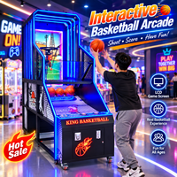 Nouvelle machine de basket-ball LST de 65 pouces, machine de basket-ball d'arcade commerciale, machine de basket-ball électronique avec système de notation