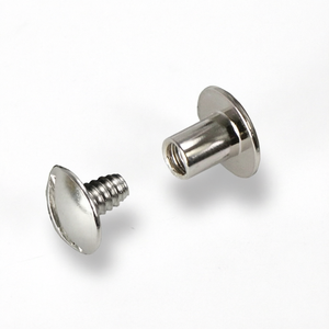 Vis à riveter métrique à filetage fin, en acier, finition zinc, tête bombée, boulon de fixation, taille personnalisée - Product Image 1