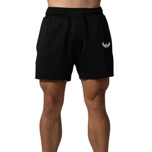 Black <b>Men's</b> Lightweight Mesh <b>Running</b> <b>Shorts</b> Breathable Quick Dry Athletic Gym Fitness Training <b>Shorts</b> with Pockets - Product Image 1