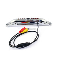 Auto Rückfahr kamera Wasserdicht European Auto Autoken zeichen Rahmen LED Rückfahr kamera Automobile Nummern schild halter