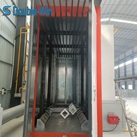 Ligne de revêtement en poudre à double protection résistante à la corrosion pour réservoirs de stockage industriels et composants métalliques – Garantie 2 ans