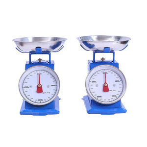 Veidt Weigh 5kg <b>Mechanical</b> Spring Dial <b>Scale</b> for Home Restaurant and Stall Use Non-Electric QE-SP21-5kg Stainless Steel Tray Dur - Product Image 6