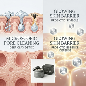 <span class=keywords><strong>Maschera</strong></span> di Argilla Fermentata Clean Beauty Senza Profumo e Senza Parabeni, <span class=keywords><strong>Maschera</strong></span> di Fango Probiotica per Marchi di Skincare Minimalisti, Etichetta Privata - Product Image 4