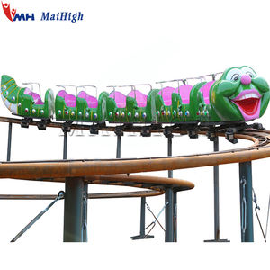 Trenino a Forma di Verme per Parchi Divertimento, Giostre per Bambini e Adulti - Product Image 2