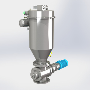 Công suất cao cho hạt & xử lý hóa chất 304/316L thép không gỉ băng tải chân không cho xử lý vật liệu bột nông nghiệp - Product Image 3