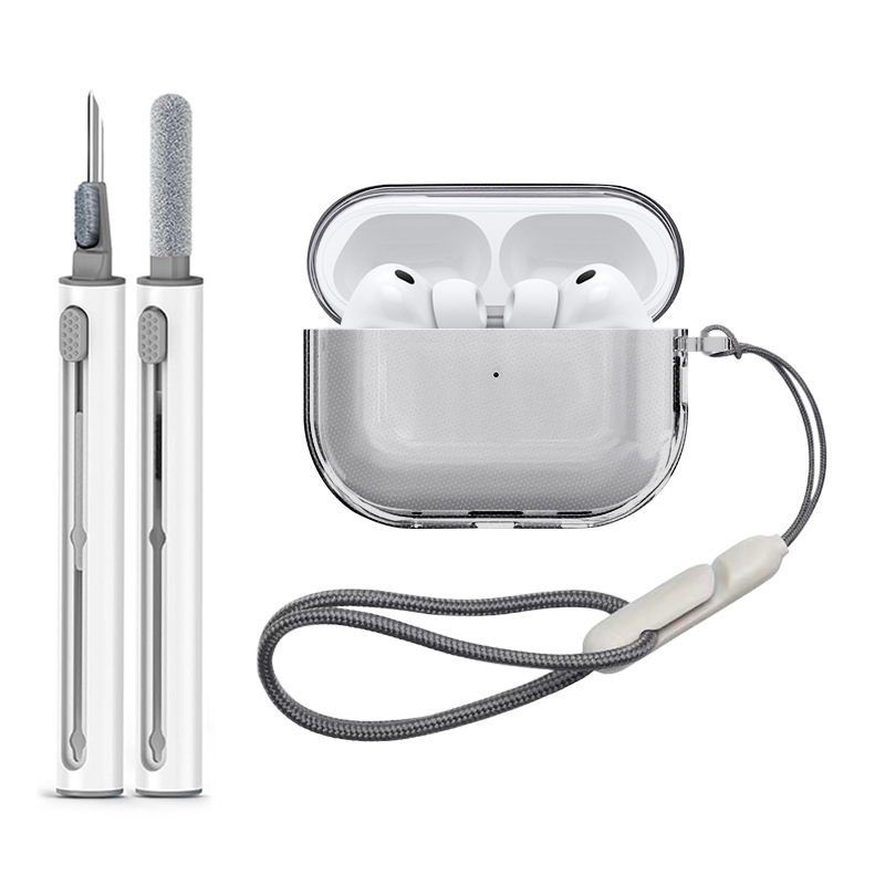 Noir + lanière + stylo de nettoyage