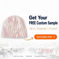 Maßgefertigte Jacquard-Strickmütze im Bildstil Reise-Beanie mit Eigenem Logo OEM Kunstfell-Wintermütze Großhandel