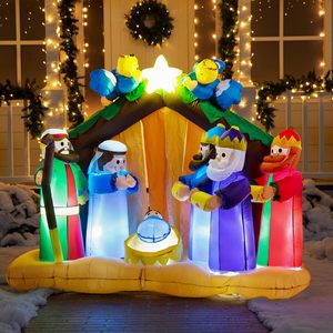 ไฟ LED ปรับแต่งได้สำหรับตกแต่งสนามหญ้าสนามตรงจากโรงงานไฟ LED กันน้ำ6FT ตกแต่งคริสต์มาสรูปนางฟ้าฉากกลางแจ้ง - Product Image 2