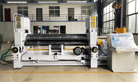 RAYMAX Cintreuse à rouleaux CNC automatique personnalisée à trois rouleaux W11S pour le traitement des métaux, machine de cintrage hydraulique