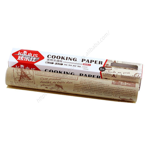 Papel de Cocina Antiadherente Desechable para Freidora de Aire KLH237 de Grado Alimenticio, Papel Absorbente de Aceite para Hornear - Product Image 1