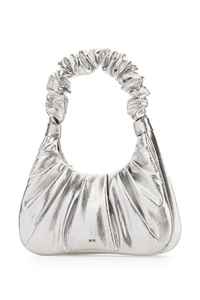Bolso de diseñador de suministro directo JW Pei Silver Gabbi Bolso con asa arrugada de cuero como bolso - Product Image 2