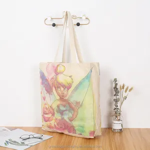 Grocery Cotton Shopping Bag With Pocket For Food Polyester Shopper Bags Zipper Letter Wholesale Organic Totes