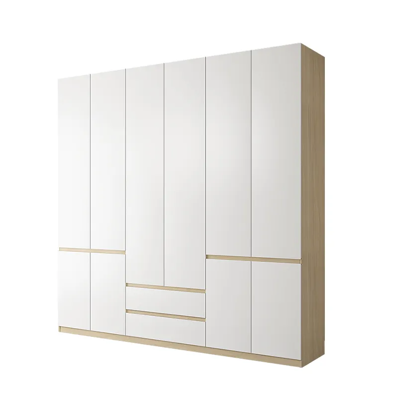 Meubles multi-usages, ensembles de salle de rangement en bois, tissu moderne ajusté, Designs de Dressing, armoires pour chambre à coucher, garde-robe