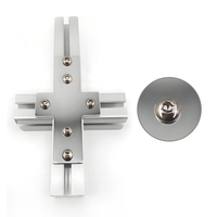 Accessoires de profilés en aluminium à fente en T de la série 20 30 40 50, plaque de connexion en forme de T pour profilés en aluminium