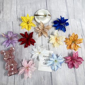 Flores Artificiales Longyu Craft, Lirios de Seda Realistas para Decoración de Bodas y Hogar, 12 Colores - Product Image 1