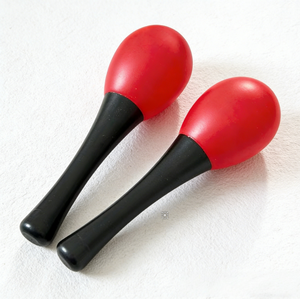 Lot de fouets à œufs en plastique rouge avec poignée pour instruments de <span class=keywords><strong>percussion</strong></span> et festivals de musique - Product Image 1