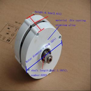 มอเตอร์กังหันลม 100 24v สามเฟส AC ความเร็วรอบต่ำ รุ่น NE-100SP สำหรับขาย - Product Image 5