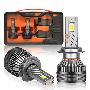 Tres Tubos de Cobre, 170w, 55000LM, Faros LED H7 H11, Bombillas para Automóvil, 9005 9006 H1 Canbus, Luces H4 T10, Faros Delanteros LED para Automóvil - Product Image 1